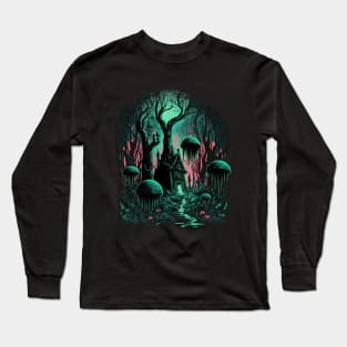 Dark forest path 3 Long Sleeve T-Shirt